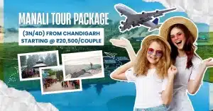 Top Kullu Manali Tourist Places 7 Kullu Manali Tour Package (3N4D) from Chandigarh – Starting @ ₹20,500Couple